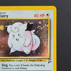 Pokemon TCG Clefairy Base Set 2 6/130 Unlimited Holo Rare - Image 4
