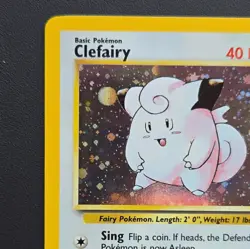 Pokemon TCG Clefairy Base Set 2 6/130 Unlimited Holo Rare - Image 5