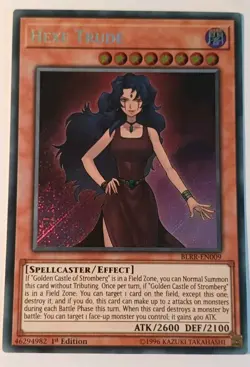 Hexe Trude [BLRR-EN009] Secret Rare Near Mint 1st Edition YuGiOh! - Image 1
