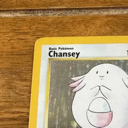 Pokemon Cards: Base Set Rare Holo: Chansey 3/102 TCG 1999 WOTC Vintage - Image 2
