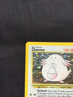 Pokemon Cards: Base Set Rare Holo: Chansey 3/102 - Image 3