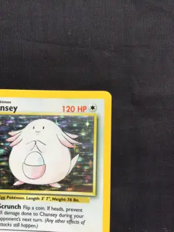 Pokemon Cards: Base Set Rare Holo: Chansey 3/102 - Image 4