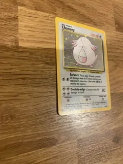 Pokemon Cards: Base Set Rare Holo: Chansey 3/102 TCG 1999 WOTC Vintage - Image 2