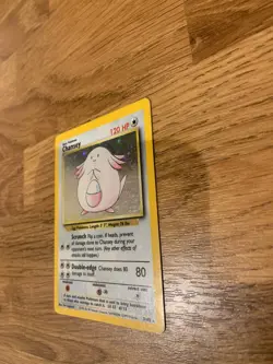 Pokemon Cards: Base Set Rare Holo: Chansey 3/102 TCG 1999 WOTC Vintage - Image 3