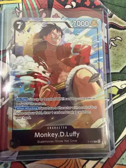 Monkey.D.Luffy ( Best Selection Vol. 3-) P-075 One Piece Promotion Cards Foil - Image 1