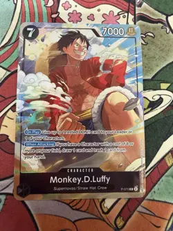 Monkey.D.Luffy ( Best Selection Vol. 3-) P-075 One Piece Promotion Cards Foil - Image 2
