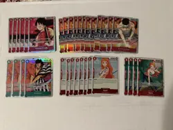 One Piece Card Game TCG SR, P, SR Alt Art ST, Rare Foils, Leaders, Foil DON! Lot - Image 2