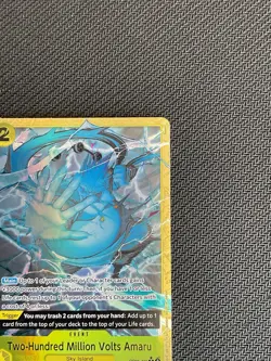 Two-Hundred Million Volts Amaru One Piece Alt Art Premium Booster The Best NM - Image 4