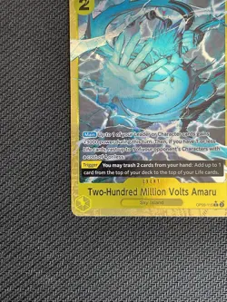 Two-Hundred Million Volts Amaru One Piece Alt Art Premium Booster The Best NM - Image 5