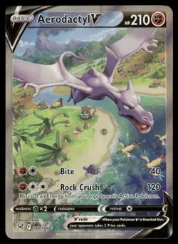 Pokemon Cards Aerodactyl V 180/196 Lost Origin Rare Ultra NM *2 - Image 1