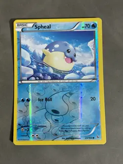 Spheal 24/106 XY Flashfire Reverse Pokemon Holo Foil Nice! - Image 1
