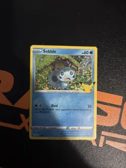 Sobble 24/25 2021 McDonald's 25th Anniversary Pokemon Card Promo Holo - Nm/Vlp - Image 1