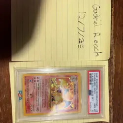 Pokemon TCG Charizard Celebrations 2021 Holo Card Classic Collection Base Set - Image 1