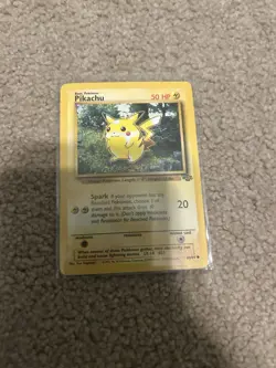 1995 Pikachu Pokemon Card 60/64 Never Played Mint Condition - Image 1