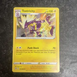 107/264 Toxtricity | Rare Holo Pokemon TCG Card Sword & Shield 8 Fusion Strike - Image 1