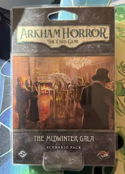 Brand New Sealed Arkham Horror LCG The Midwinter Gala Scenario Pack x1 - Image 1