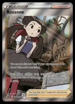 Pokemon Cards Roxanne GG66/GG70 Crown Zenith Galarian Gallery Rare Ultra NM - Image 1