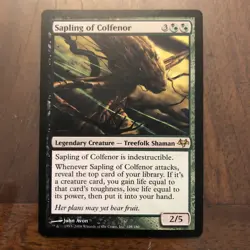 Sapling of Colfenor NM/LP [Eventide] Mtg Magic Free Tracking! - Image 1