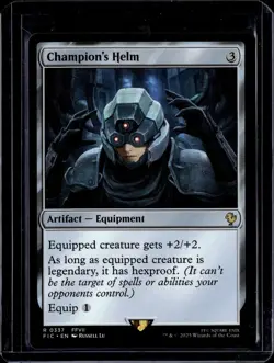 Champion's Helm - 337 - FIC - NM - MTG Magic the Gathering - Image 1