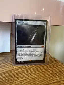 MTG, Buster Sword 255 NM Final Fantasy Regular - Image 1