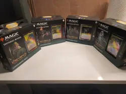 MTG LOTR Tales of Middle-Earth Commander Decks Set of 4 - RARE SEALED Set 4 195166205052 - Image 1