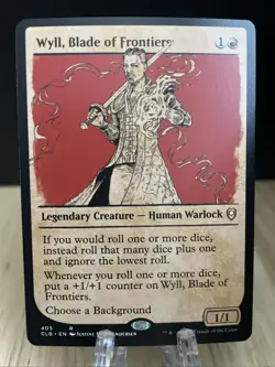 MTG Wyll, Blade of Frontiers Showcase Regular #405 Commander Legends CLB NM/M - Image 1