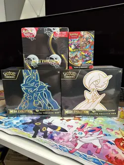Pokemon Center ETB (Pair), Enhanced Booster Box and Bundle - Mega Evolution - Image 1