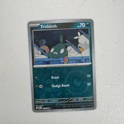 Pokemon TCG Trubbish 059/086 Reverse Holo White Flare English - Image 1