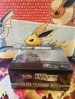 Evolving Skies Elite Trainer Box ETB Factory Sealed Pokemon TCG Sword & Shield 820650808944 - Image 5