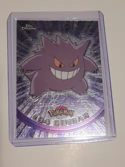 Topps Chrome Pokemon Gengar Holo - Image 1