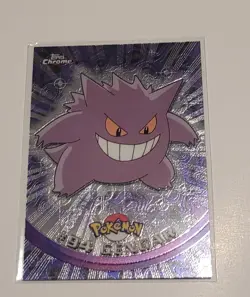 Topps Chrome Pokemon Gengar Holo - Image 2