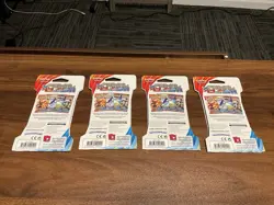 Pokemon XY Primal Clash Sleeved Booster Pack Art Set Of 4 Sealed - Image 4