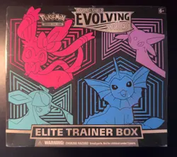 Nintendo Pokemon TCG Sword & Shield Evolving Skies Elite Trainer Box - 8 Packs 820650808944 - Image 1