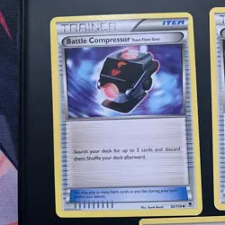 Battle Compressor Team Flare Gear - 92/119 XY: Phantom Forces - Pokemon TCG x3 - Image 3