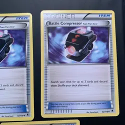Battle Compressor Team Flare Gear - 92/119 XY: Phantom Forces - Pokemon TCG x3 - Image 4