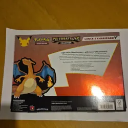 Pokemon TCG Celebrations Lance's Charizard V Box 25th Anniversary Sealed - Image 5