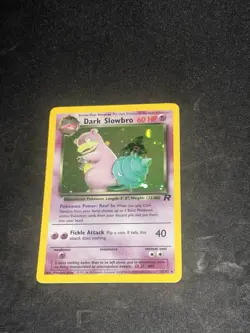 Pokemon TCG Dark Slowbro Team Rocket 12/82 Unlimited Holo WOTC - Rare - LP - Image 1