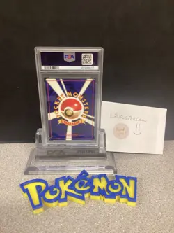 2000 POKEMON JAPANESE NEO PREMIUM FILE #160 FERALIGATR HOLO PSA 9 MINT - Image 2