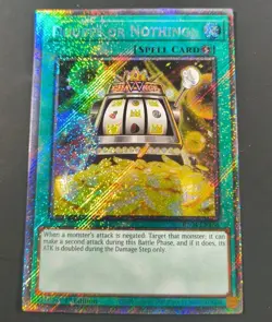Yu-Gi-Oh! Quarter Century Stampede Double Or Nothing Secret Rare 1st Edition - Image 1