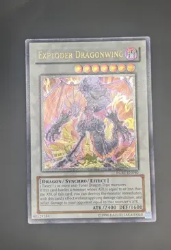 Yu-Gi-Oh! Exploder Dragonwing Unlimited #RGBT-EN040 - Image 3