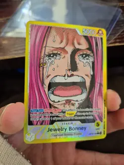 One Piece TCG OP13-100 Jewelry Bonney Alt Art Leader English MINT - Image 4