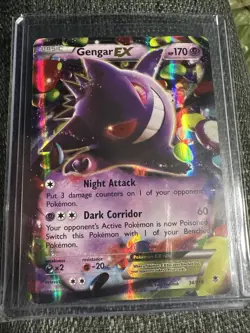 Gengar EX 34/119 - 2014 XY Phantom Forces - Ultra Rare Holo Pokemon MINT 🔥 - Image 1