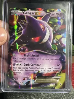 Gengar EX 34/119 - 2014 XY Phantom Forces - Ultra Rare Holo Pokemon MINT 🔥 - Image 2
