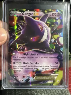 Gengar EX 34/119 - 2014 XY Phantom Forces - Ultra Rare Holo Pokemon MINT 🔥 - Image 3