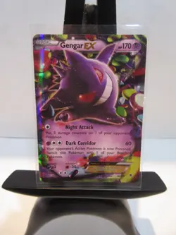 Gengar EX 34/119 - 2014 XY Phantom Forces - Ultra Rare Holo Pokemon TCG - Image 1