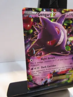 Gengar EX 34/119 - 2014 XY Phantom Forces - Ultra Rare Holo Pokemon TCG - Image 2