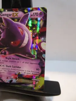 Gengar EX 34/119 - 2014 XY Phantom Forces - Ultra Rare Holo Pokemon TCG - Image 3