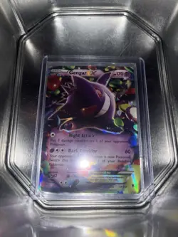 Pokemon XY Gengar EX Phantom Forces 2014 Full Art Holo Card 34/119 Ultra Rare - Image 3