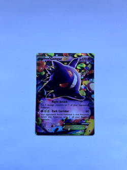 Pokemon Gengar EX Ultra Rare Holo XY - Phantom Forces 34/119 2014 LP - Image 1