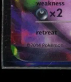 2014 POKEMON XY PHANTOM FORCES #34/119 GENGAR EX - Image 4